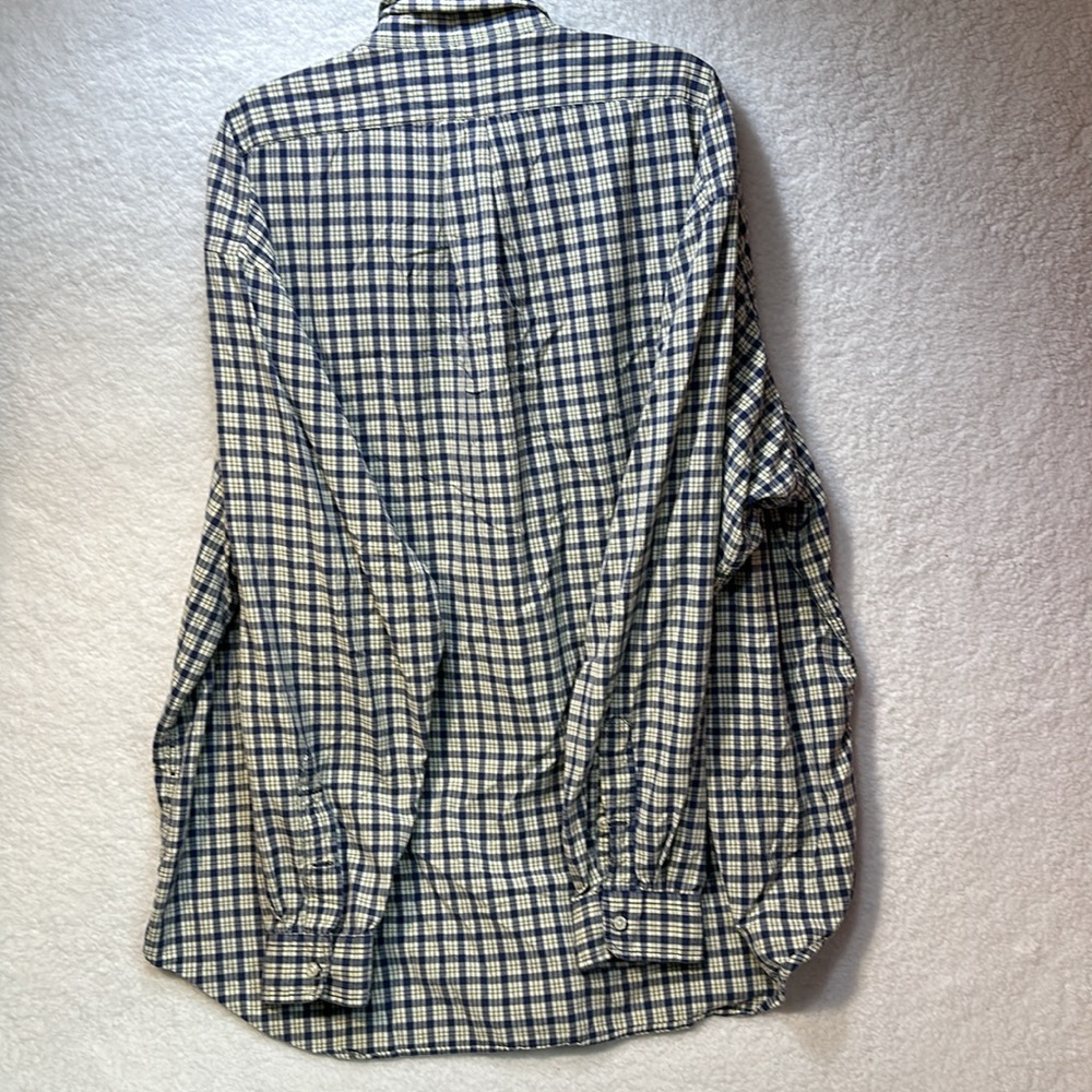Ralph Lauren Sport Blue Plaid Button Down Shirt Size XXL - Picture 2 of 6